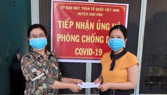 Gia Lai: Tiếp nhận quyên góp hơn 1 tỷ tiền và vật tư y tế cho phòng chống Covid-19 (10/4/2020)